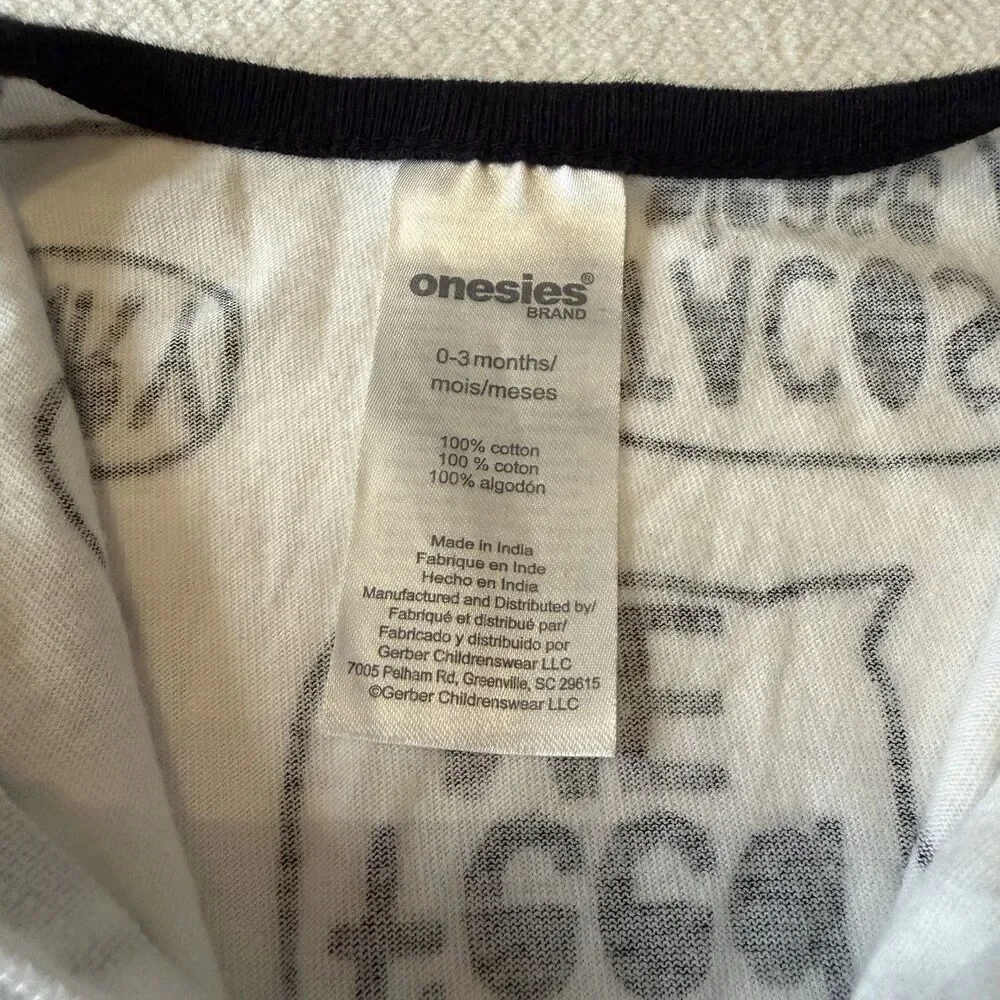 Lot Of 3 Sleepers Burts Bees Carter’s Mighty Goods 0-3 Month Sleeping Suit